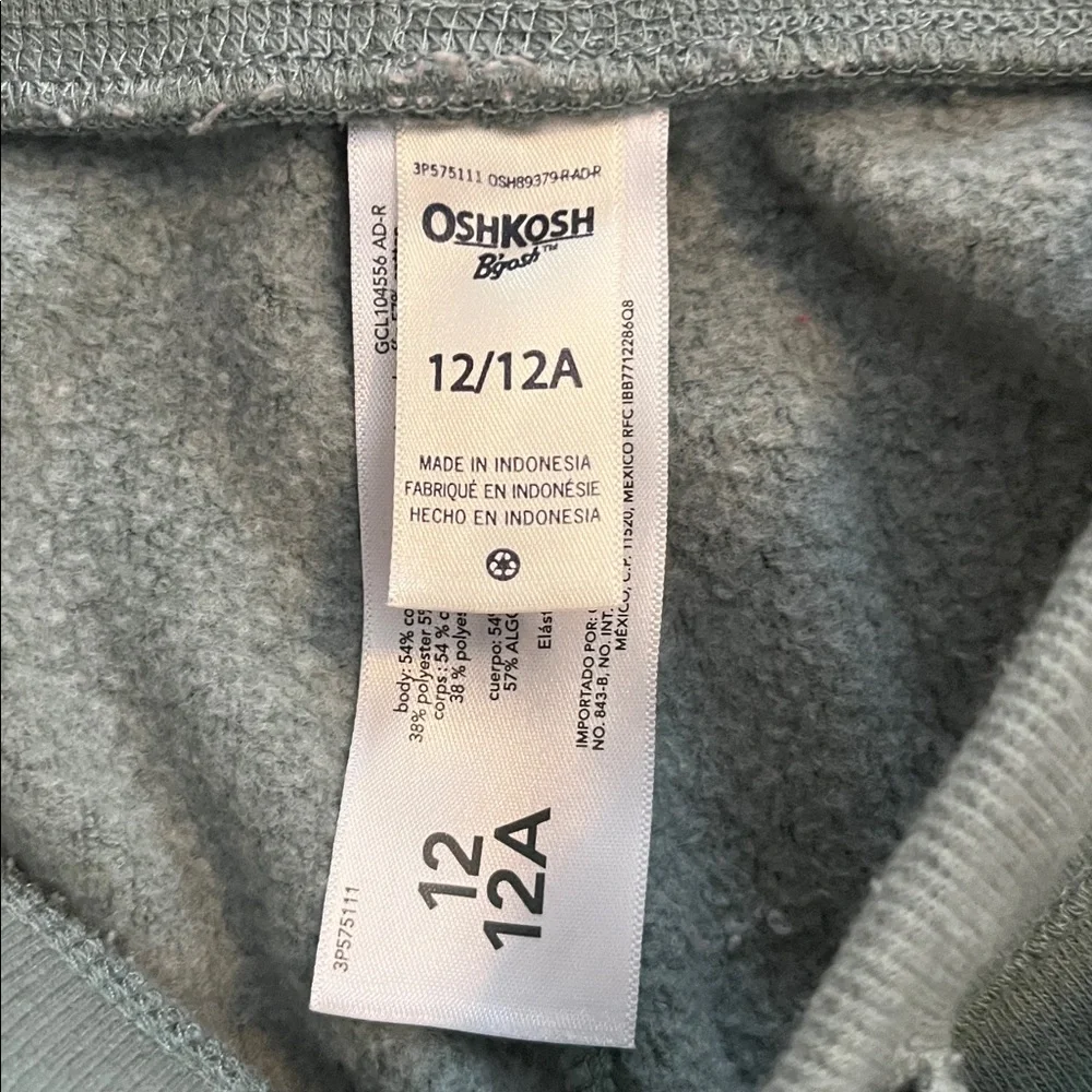 OshKosh B'gosh Girl’s  Cozy Floral Joggers